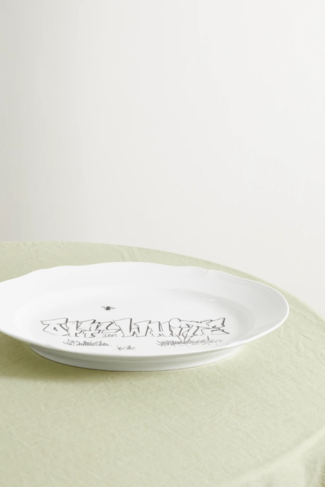 유럽직배송 GINORI + Off-White 38.5cm porcelain platter 28941591746382479