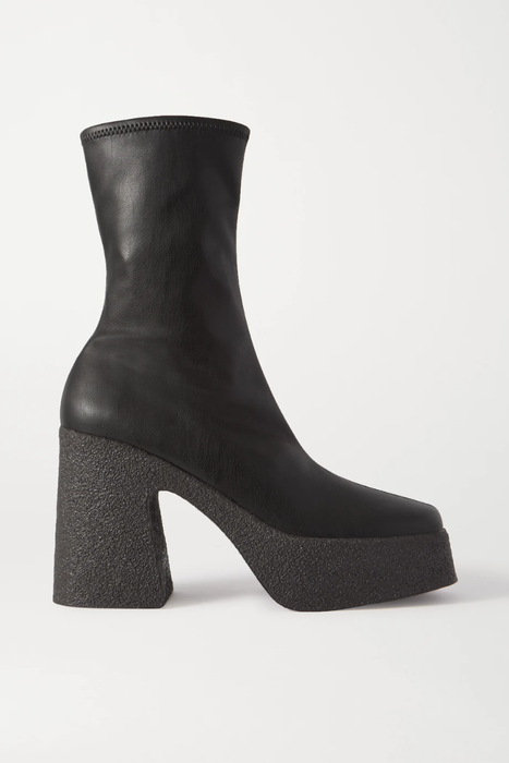 유럽직배송 스텔라맥카트니 STELLA MCCARTNEY Skyla vegetarian leather platform ankle boots 8008779905613003