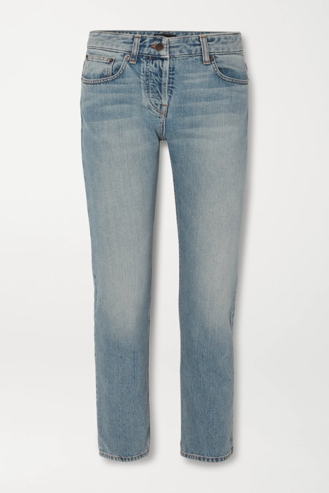 유럽직배송 더로우 THE ROW Ashland cropped mid-rise straight-leg jeans 8378037991493097