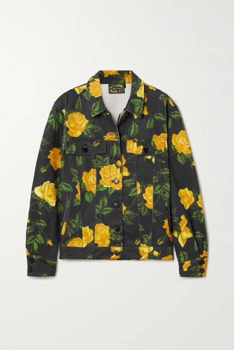 유럽직배송 리차드퀸 RICHARD QUINN Floral-print denim jacket 24665545640629438