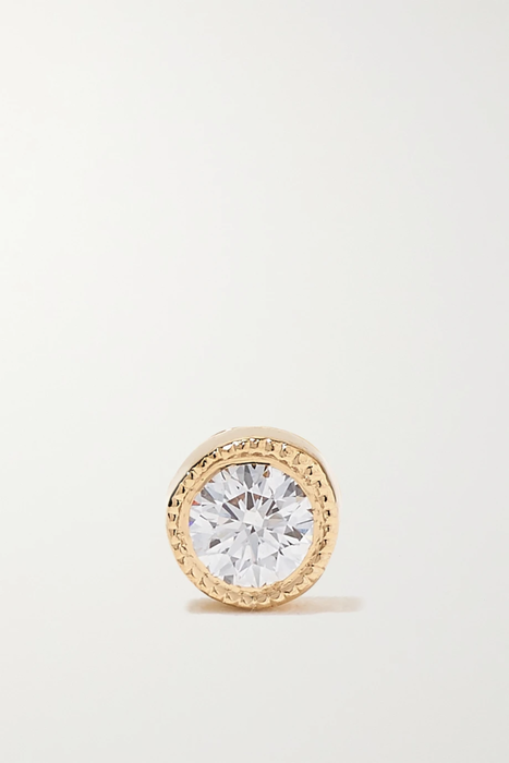 유럽직배송 마리아타쉬 귀걸이 MARIA TASH Scalloped 2.5mm 18-karat white gold diamond earring 16301891330606468