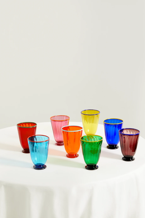 유럽직배송 라더블제이 LA DOUBLEJ Rainbow set of eight glasses 17411127376822678