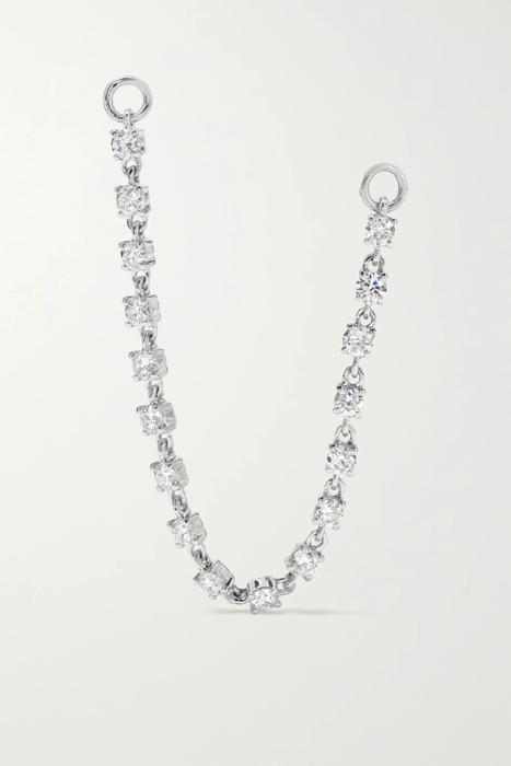 유럽직배송 ANITA KO 18-karat white gold diamond earring chain 2204324140916574