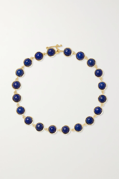 유럽직배송 아이린뉴워스 팔찌 IRENE NEUWIRTH Classic 18-karat gold lapis lazuli bracelet 13452677152845782