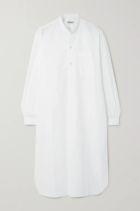유럽직배송 샤르베 CHARVET Elysee oversized cotton-poplin nightdress 25185454456738683