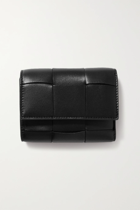 유럽직배송 보테가베네타 BOTTEGA VENETA Cassette intrecciato leather wallet 17411127377170427
