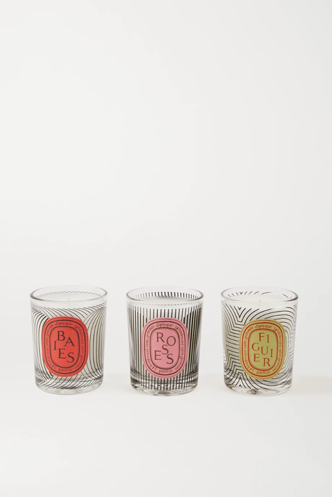 유럽직배송 딥티크 DIPTYQUE Graphic Collection set of three scented candles, 3 x 70g 4394988608875663