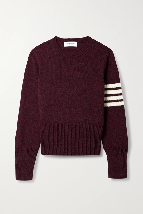 유럽직배송 톰브라운 THOM BROWNE Striped wool sweater 11452292646638167