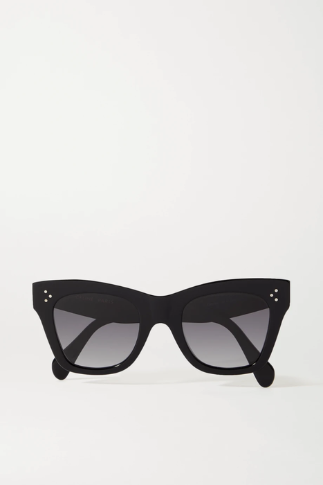 유럽직배송 셀린느 CELINE EYEWEAR Oversized cat-eye tortoiseshell acetate sunglasses 4394988609255381