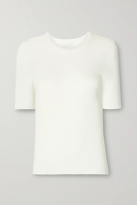 유럽직배송 짐머만 티셔츠 ZIMMERMANN Tropicana ribbed-knit T-shirt 24772899113563603