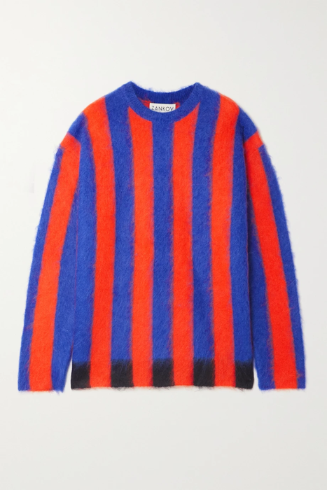 유럽직배송 ZANKOV Zeke oversized striped knitted sweater 18706561955325940