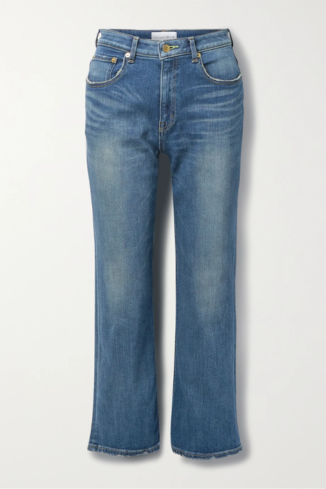 유럽직배송 튀에몽트레저 청바지 TU ES MON TRESOR + NET SUSTAIN The Peridot cropped mid-rise wide-leg jeans 27086482323093048