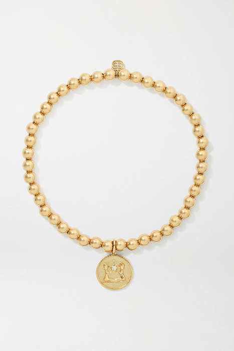 유럽직배송 시드니에반 팔찌 SYDNEY EVAN Gemini 14-karat gold diamond bracelet 22250442026059067