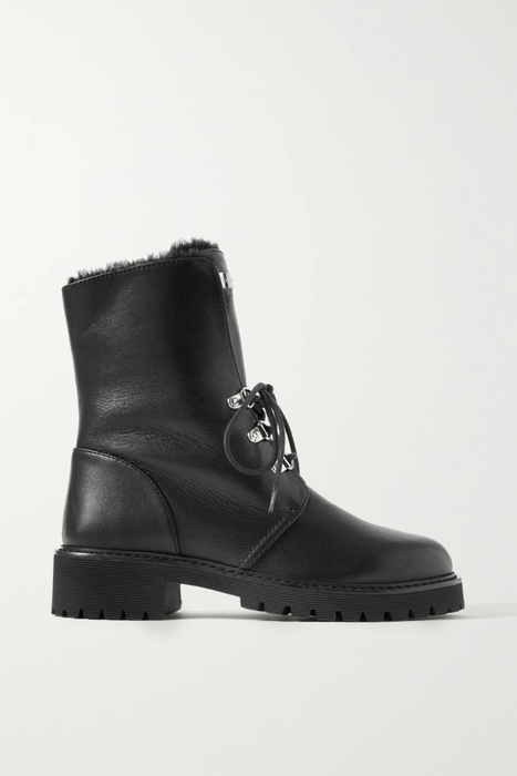 유럽직배송 쥬세페자노티 부츠 GIUSEPPE ZANOTTI Textured-leather combat boots 13452677152440054