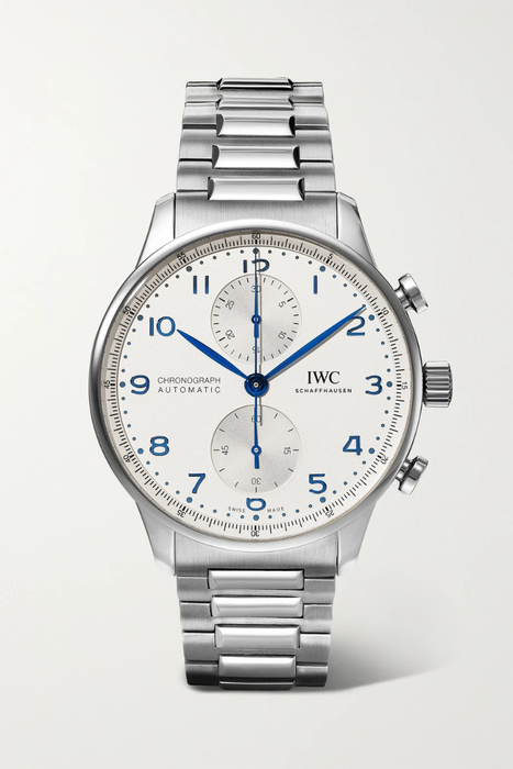 유럽직배송 IWC SCHAFFHAUSEN Portugieser Automatic Chronograph 41mm stainless steel watch 46353151654497980