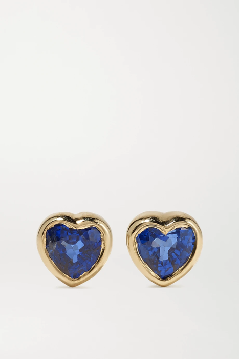 유럽직배송 아니타고 귀걸이 ANITA KO 18-karat gold sapphire earrings 19325877437112063