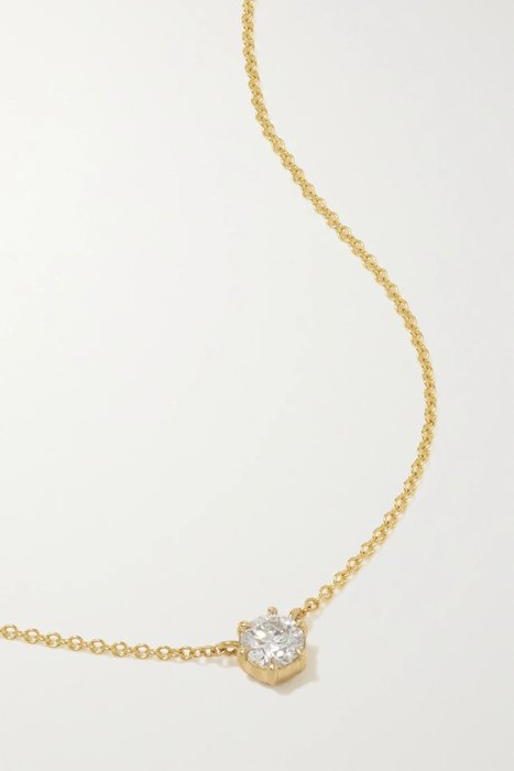 유럽직배송 제이드트라우 목걸이 JADE TRAU Medium Penelope 18-karat gold diamond necklace 24772899113066940