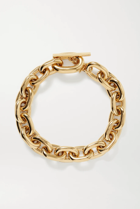 유럽직배송 파코라반 목걸이 PACO RABANNE XL Link gold-tone necklace 22527730565879323