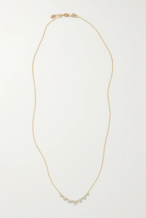 유럽직배송 제이드트라우 목걸이 JADE TRAU Penelope 18-karat gold diamond necklace 24772899113066952