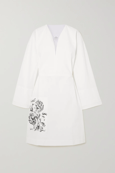 유럽직배송 RENAISSANCE RENAISSANCE + The Vanguard Albergo floral-print cotton-poplin tunic 13452677153010986