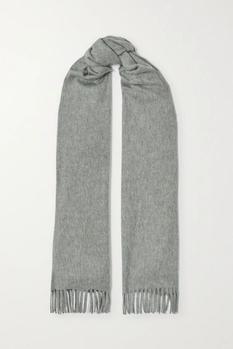 유럽직배송 로로피아나 LORO PIANA Fringed cashmere scarf 18706561955526122