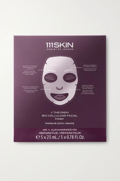 유럽직배송 111SKIN Y Theorem Bio Cellulose Facial Mask, 5 x 23ml 16301891330299448
