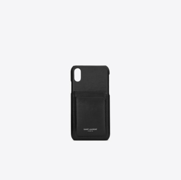 유럽직배송 입생로랑 SAINT LAURENT iPhone X case in smooth leather  532825B9L0N1000