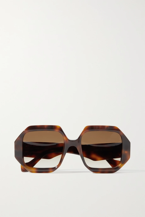 유럽직배송 로에베 LOEWE Octagon-frame tortoiseshell acetate sunglasses 2204324140426103