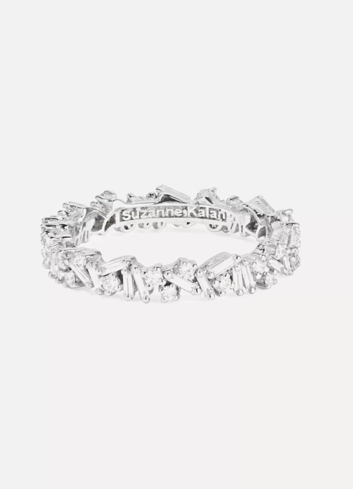유럽직배송 SUZANNE KALAN 18-karat white gold diamond ring 17957409495493755