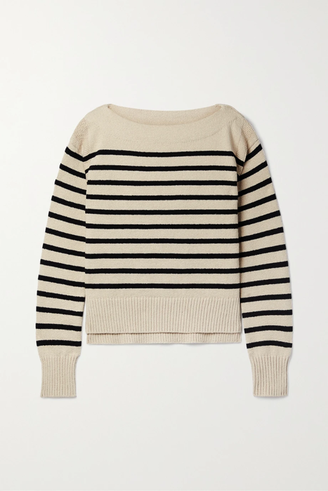 유럽직배송 알렉스밀 스웨터 ALEX MILL Ramona striped cotton-blend sweater 24772899113394089