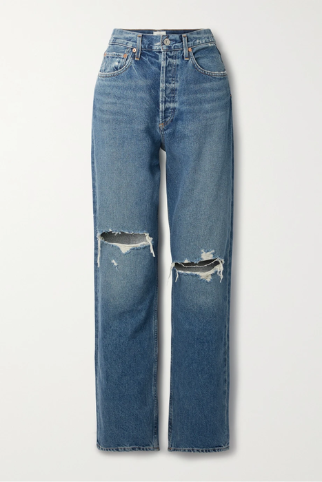 유럽직배송 시티즌오브휴머니티 청바지 CITIZENS OF HUMANITY Eva distressed high-rise straight-leg jeans 17411127375806779