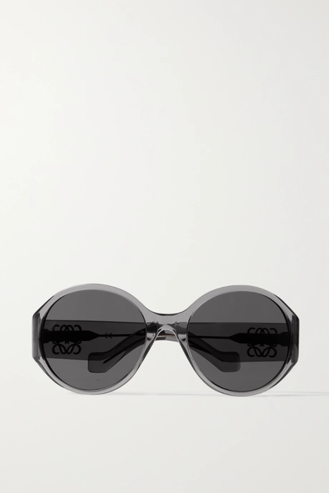 유럽직배송 로에베 LOEWE Round-frame acetate sunglasses 11452292645171308