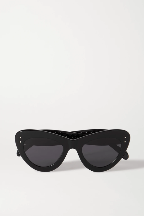 유럽직배송 알라이아 ALAÏA Oversized cat-eye acetate sunglasses 6630340696719096