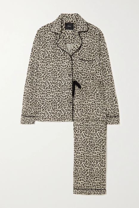 유럽직배송 레일즈 파자마 세트 RAILS Clara leopard-print poplin pajama set 24772899113049048