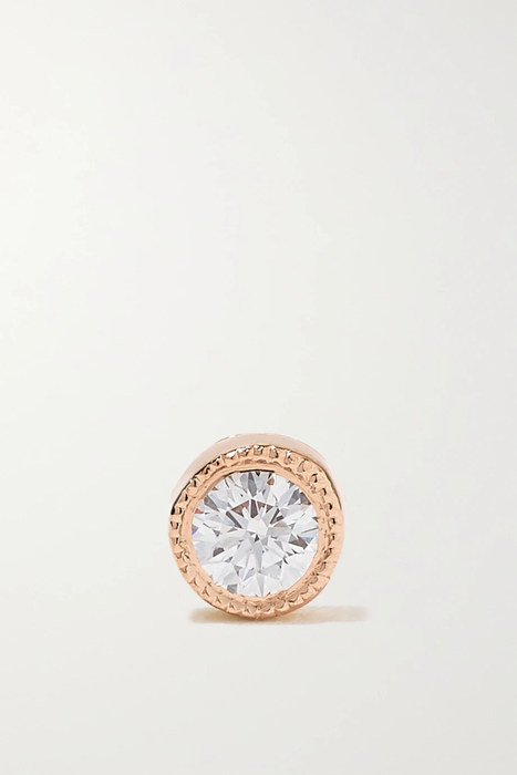 유럽직배송 마리아타쉬 귀걸이 MARIA TASH Scalloped 2.5mm 18-karat white gold diamond earring 16301891330606470