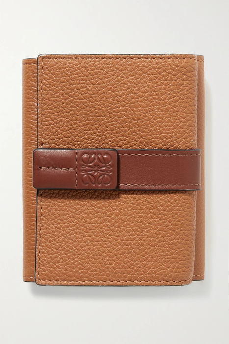 유럽직배송 로에베 LOEWE Two-tone textured-leather wallet 9649229528778054