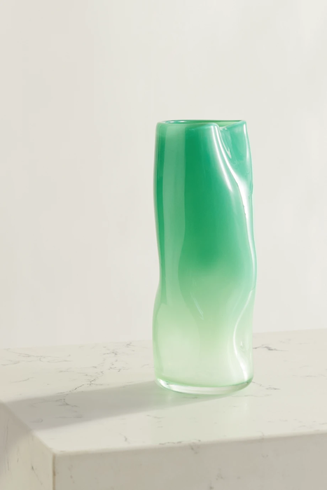 유럽직배송 VANDEROHE CURIO + NET SUSTAIN small dégradé glass vase 13452677152787318