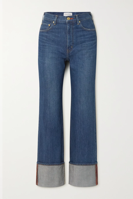 유럽직배송 튀에몽트레저 청바지 TU ES MON TRESOR + NET SUSTAIN The Carnelian high-rise straight-leg jeans 27086482323093055