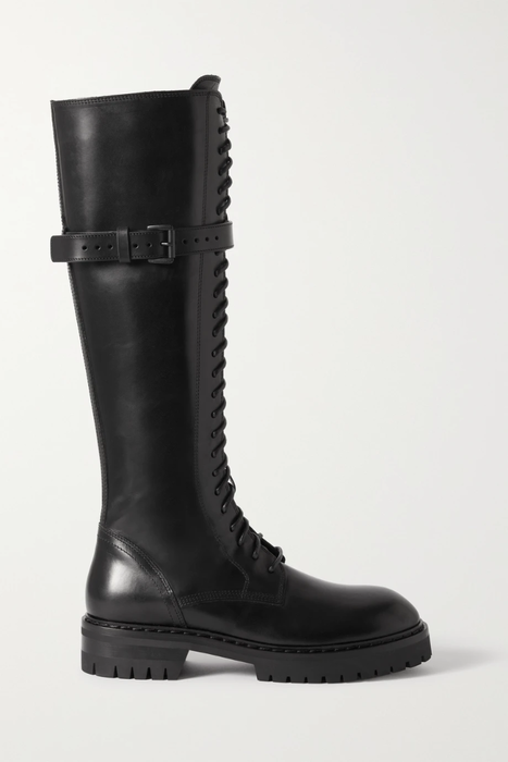 유럽직배송 앤드뮐미스터 ANN DEMEULEMEESTER Alec lace-up leather knee boots 15546005221965222