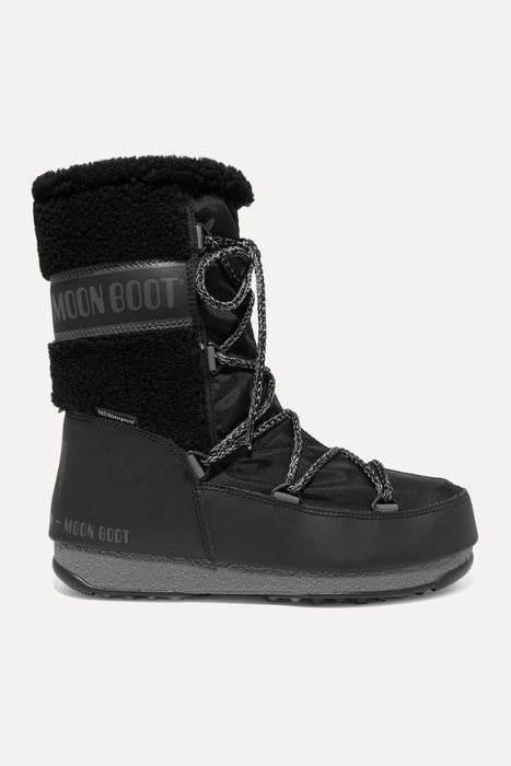 유럽직배송 문부츠 MOON BOOT Shell, rubber and wool snow boots 17428787259404277