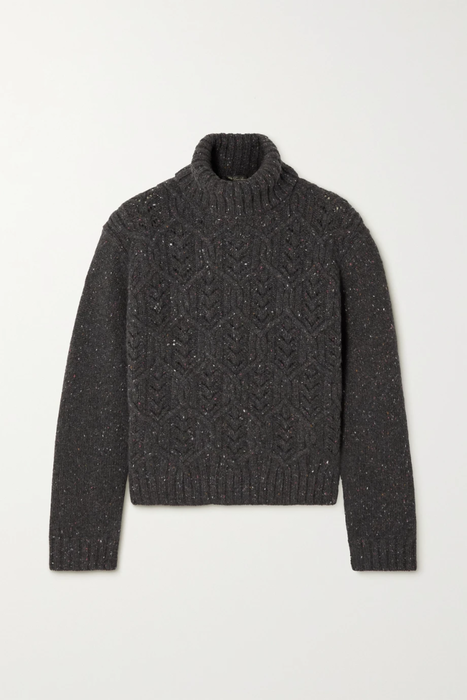 유럽직배송 로로피아나 LORO PIANA Pontaccio cable-knit cashmere turtleneck sweater 13452677153289633