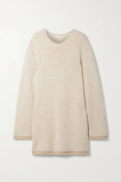 유럽직배송 더로우 THE ROW Cambria oversized cashmere and silk-blend bouclé sweater 3589493616353501
