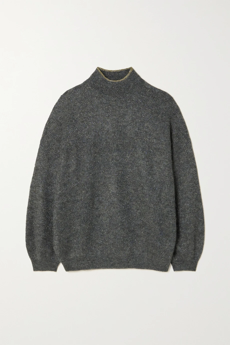 유럽직배송 브루넬로쿠치넬리 스웨터 BRUNELLO CUCINELLI Metallic knitted sweater 25185454455909148
