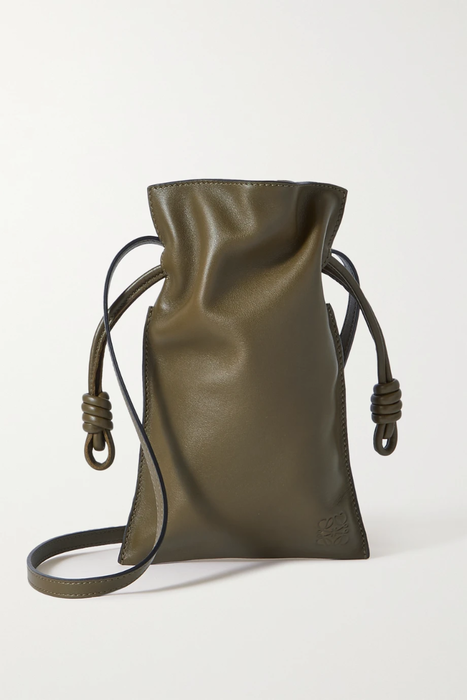 유럽직배송 로에베 숄더백 LOEWE Flamenco Pocket leather shoulder bag 23841192565712794