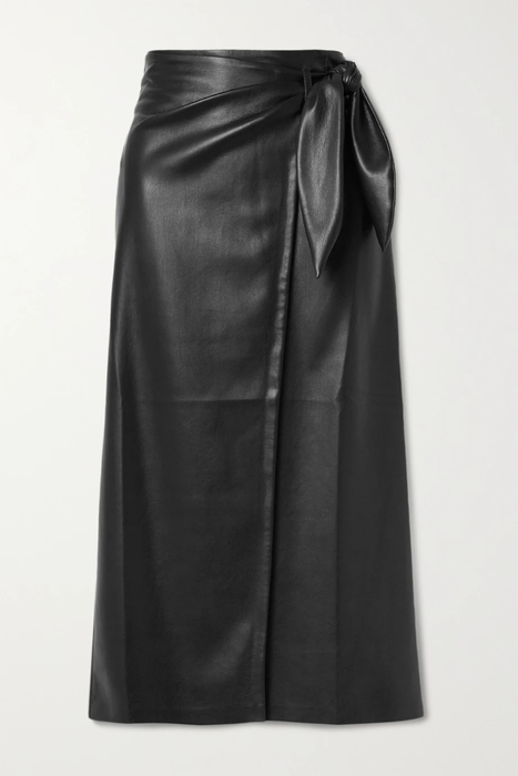 유럽직배송 나누시카 NANUSHKA Amas vegan leather wrap skirt 665933303566522
