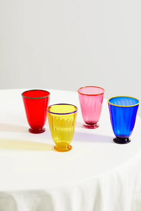 유럽직배송 라더블제이 LA DOUBLEJ Rainbow set of four glasses 17411127376822687