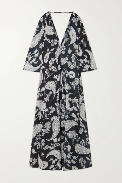 유럽직배송 필드비 원피스 FIL DE VIE Prosperina paisley-print cotton-batiste maxi dress 29419655932331752