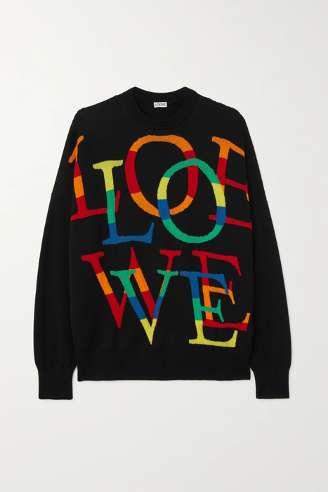 유럽직배송 로에베 스웨터 LOEWE Love wool-blend sweater 22250442026202820