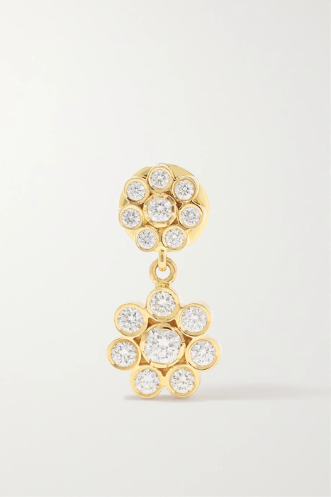 유럽직배송 소피빌리브라헤 귀걸이 SOPHIE BILLE BRAHE Bellis Deux 18-karat gold diamond earrings 24062987016588418