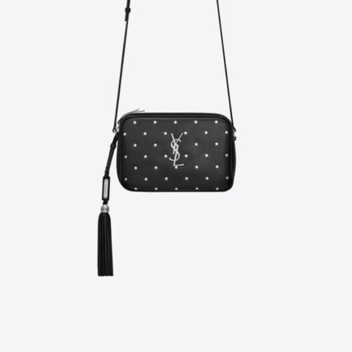 유럽직배송 입생로랑 SAINT LAURENT LOU camera bag in smooth leather embossed with little stars  5744940O7IE1054